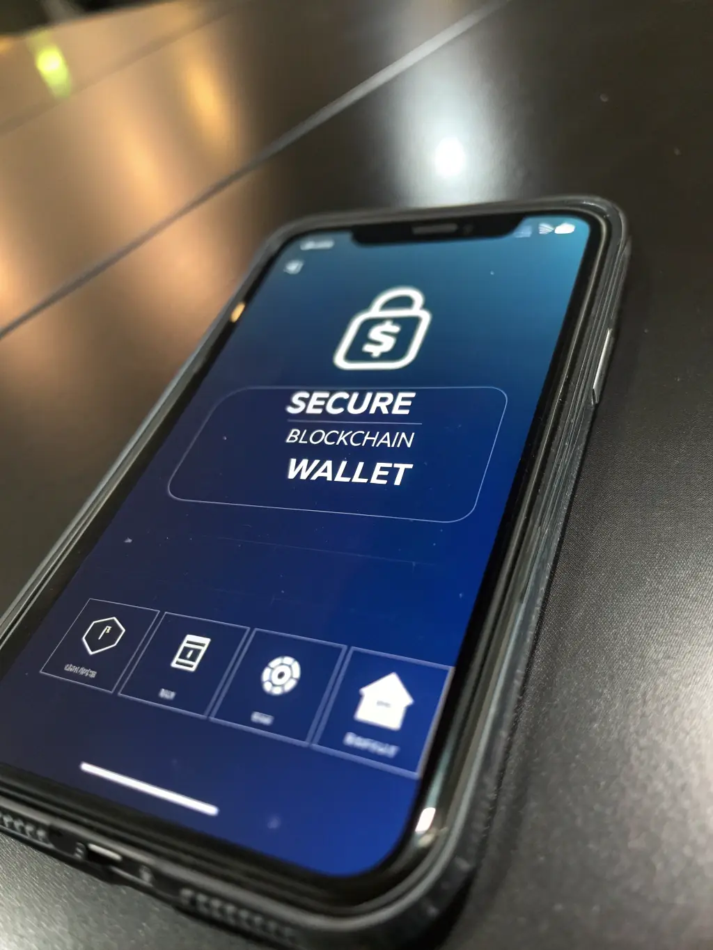 A digital wallet interface displaying cryptocurrency balances and transaction history, emphasizing secure asset management.