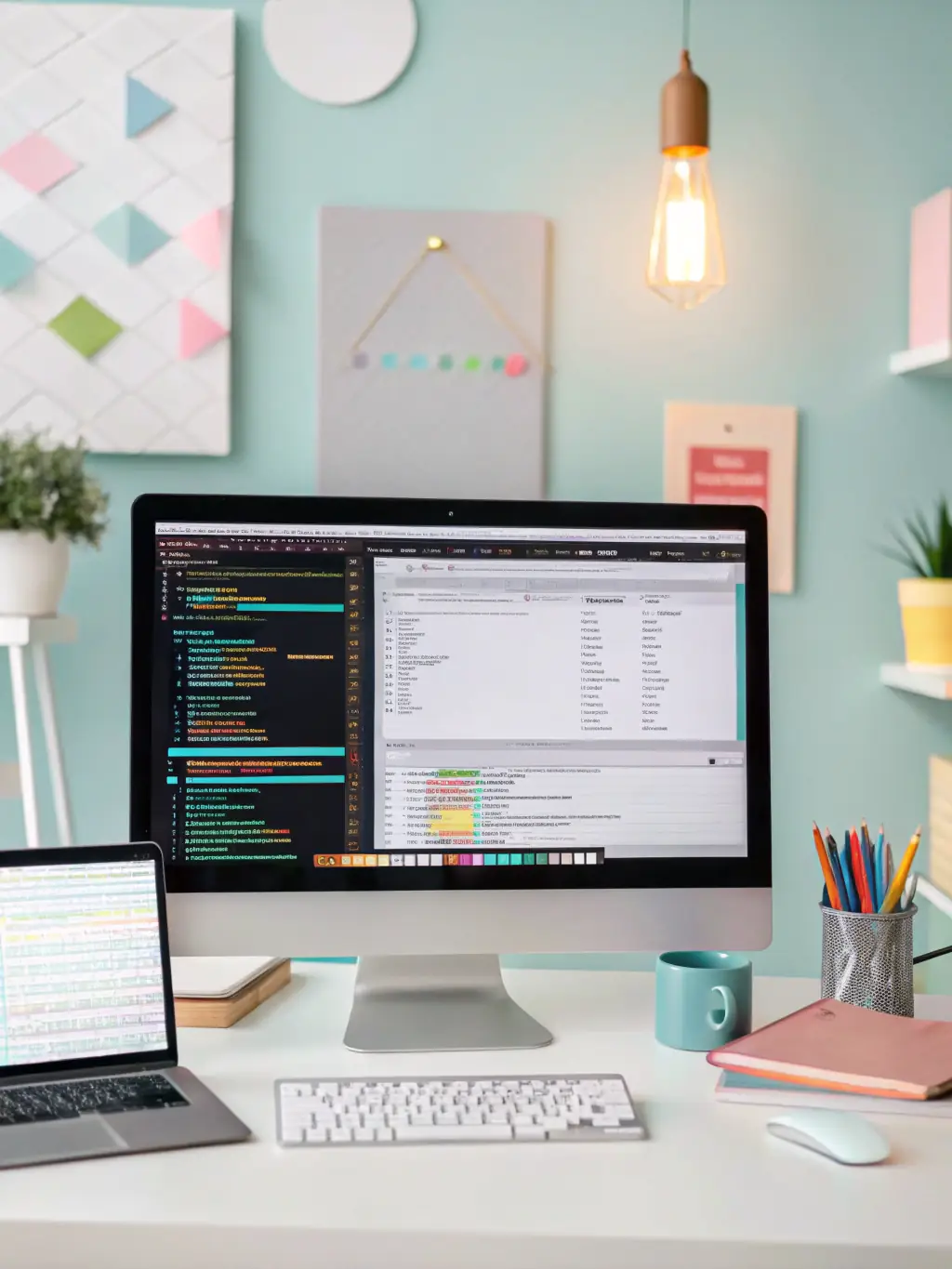 Code snippets and development tools representing the LibertyNet SDK, highlighting its versatility and ease of integration.